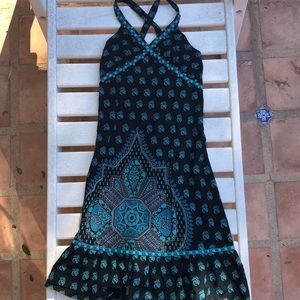 Cotton Sundress with beaded details Size12